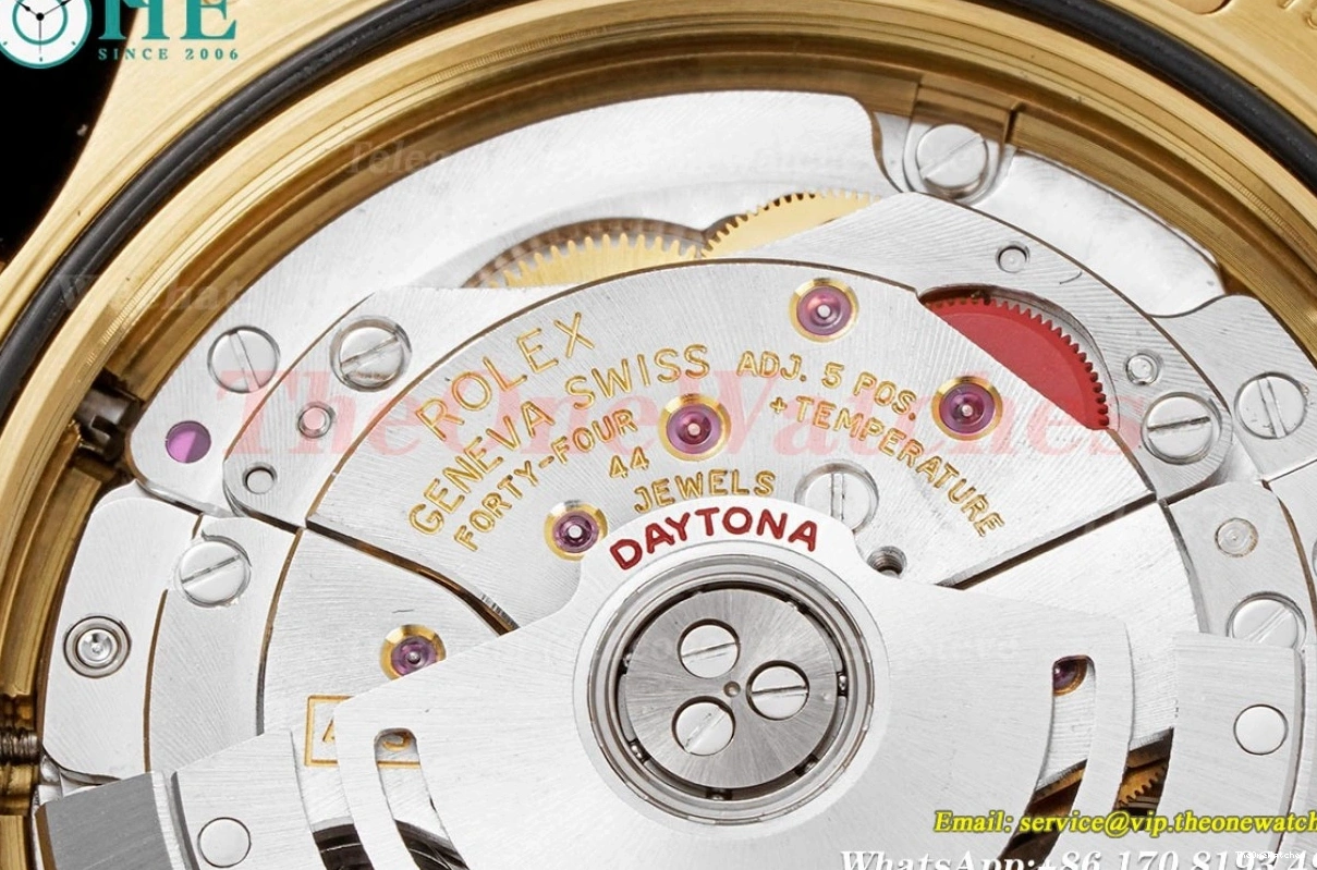 White KING 116508 40mm Daytona Stk YG YG SA4130 0112